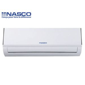 Split NASCO 1.5Cv - NAS-T12N1 - R-410A - Blanc - Garantie 3 mois